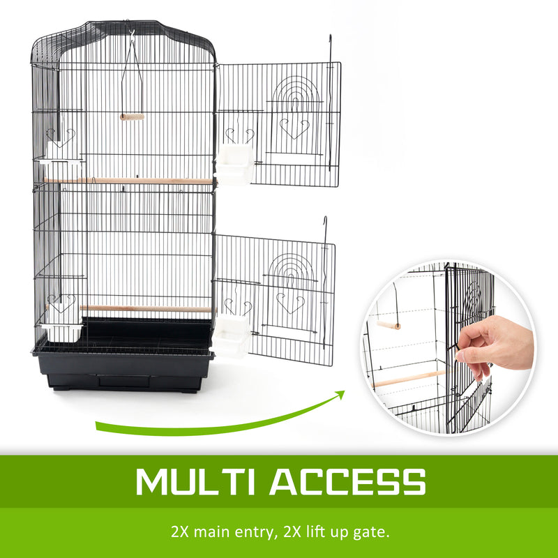 VEER 92cm 2-in-1 Parrot Aviary Bird Cage
