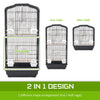 VEER 92cm 2-in-1 Parrot Aviary Bird Cage