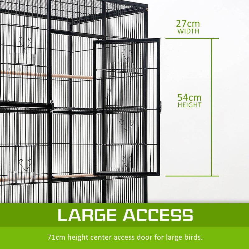 MELODY 137cm Parrot Aviary Bird Cage