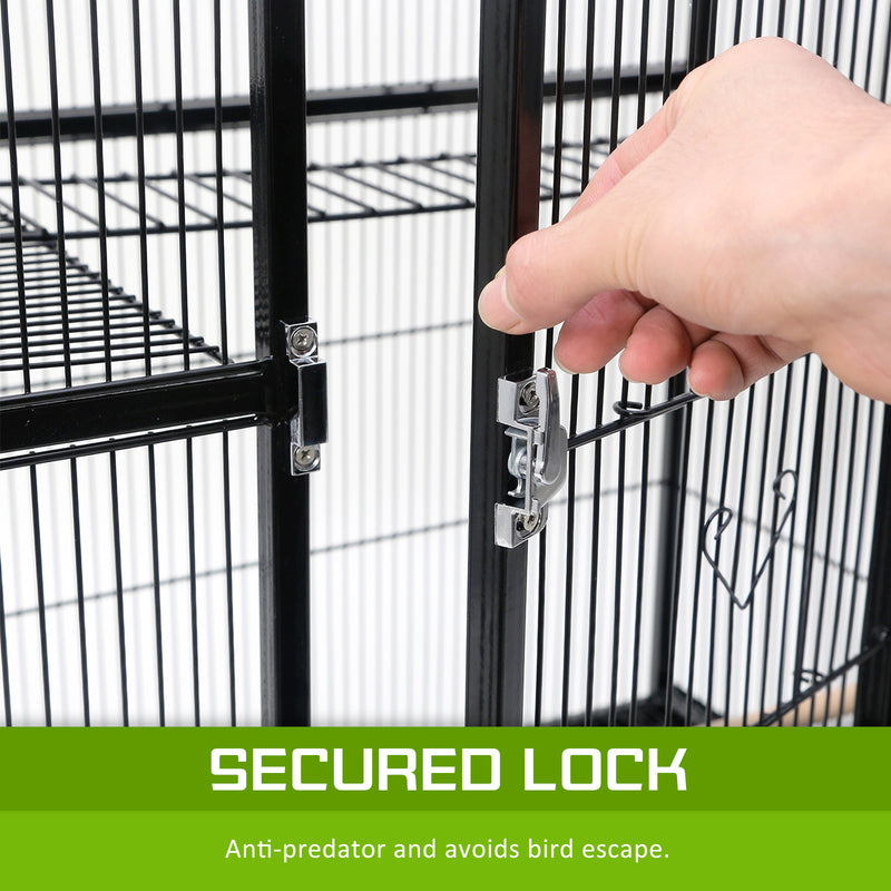 MELODY 137cm Parrot Aviary Bird Cage
