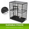 MELODY 137cm Parrot Aviary Bird Cage
