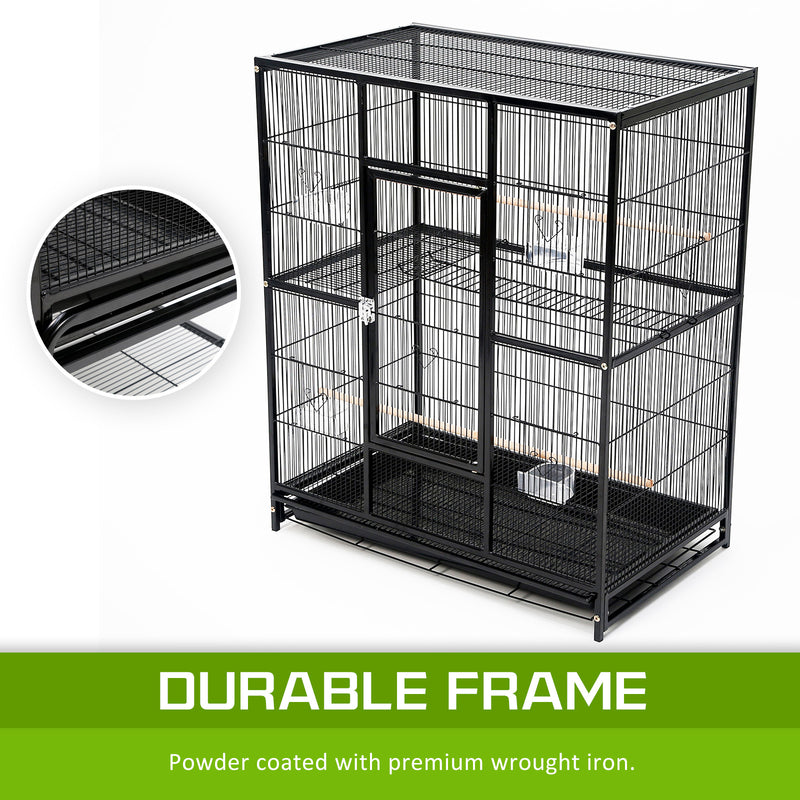 MELODY 137cm Parrot Aviary Bird Cage