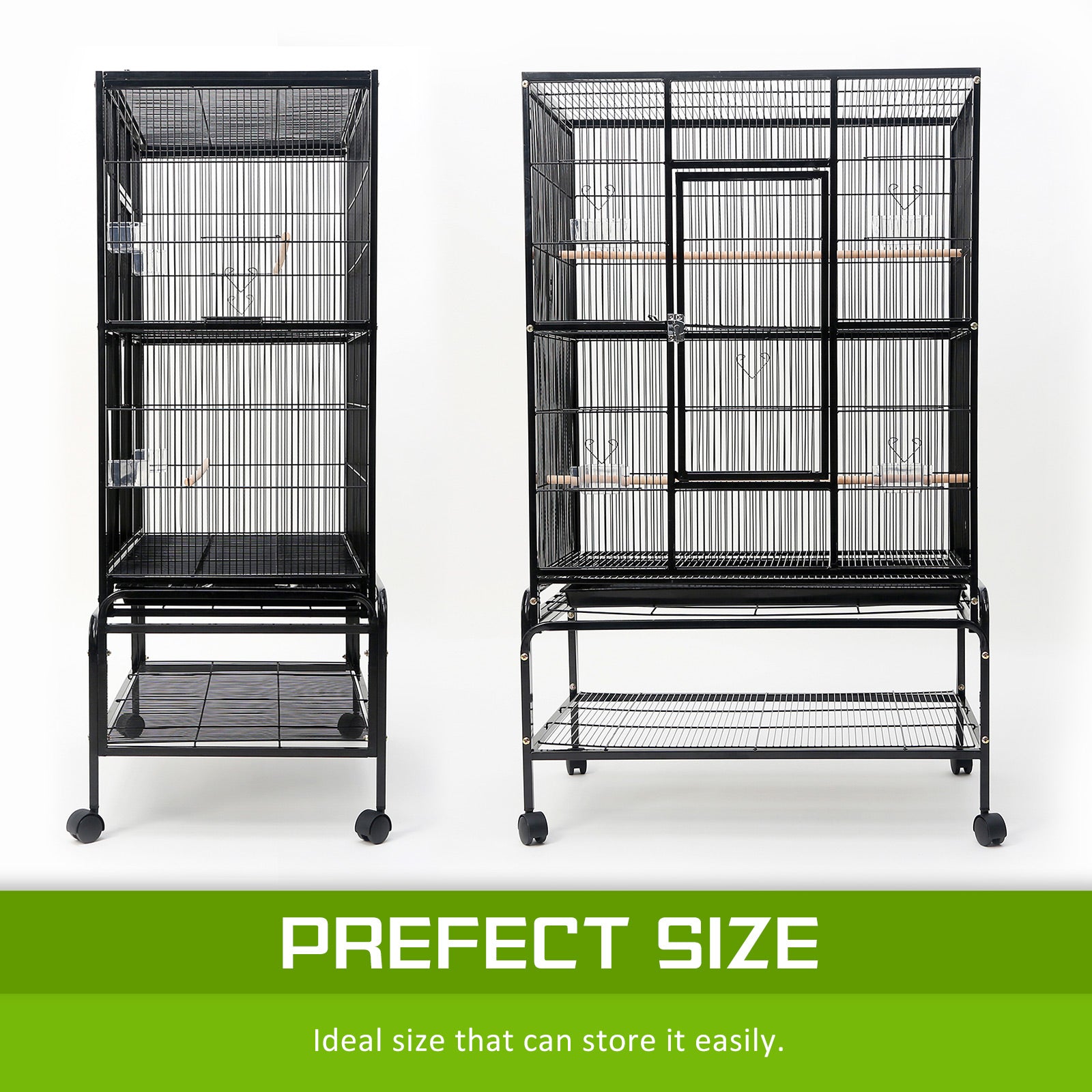 MELODY 137cm Parrot Aviary Bird Cage