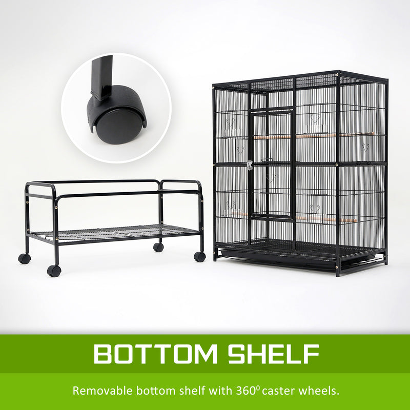 MELODY 137cm Parrot Aviary Bird Cage
