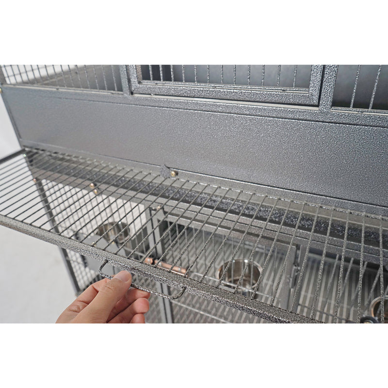 YES4PETS 187cm XL Triple Stackers Breeding Bird Cage