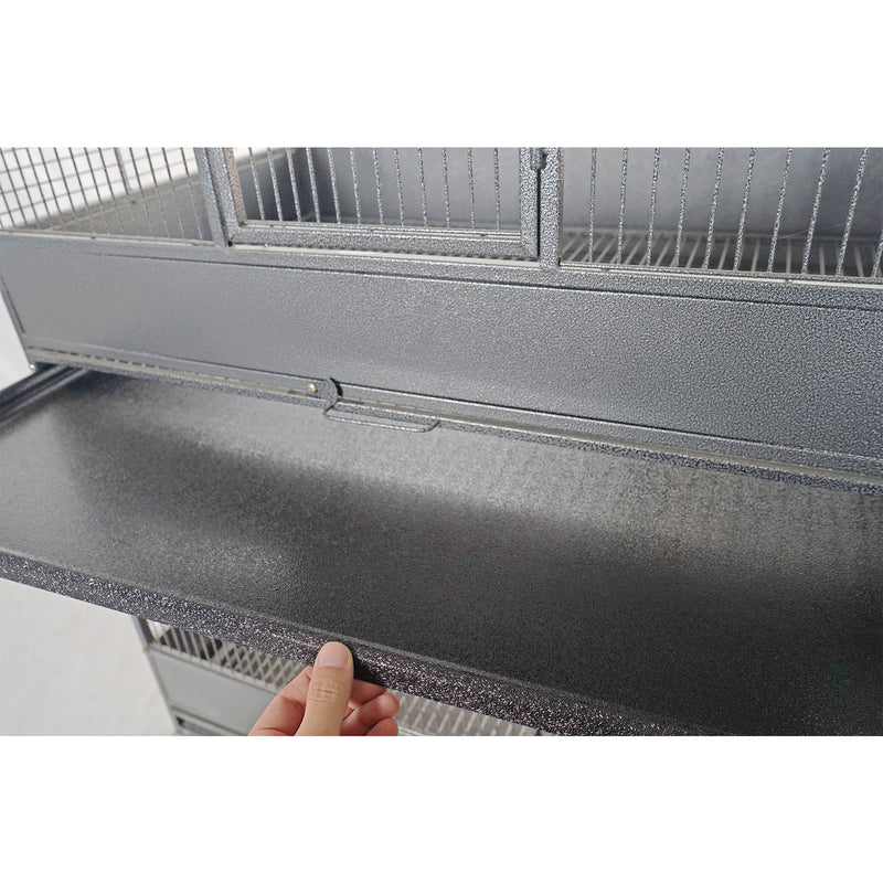 YES4PETS 187cm XL Triple Stackers Breeding Bird Cage