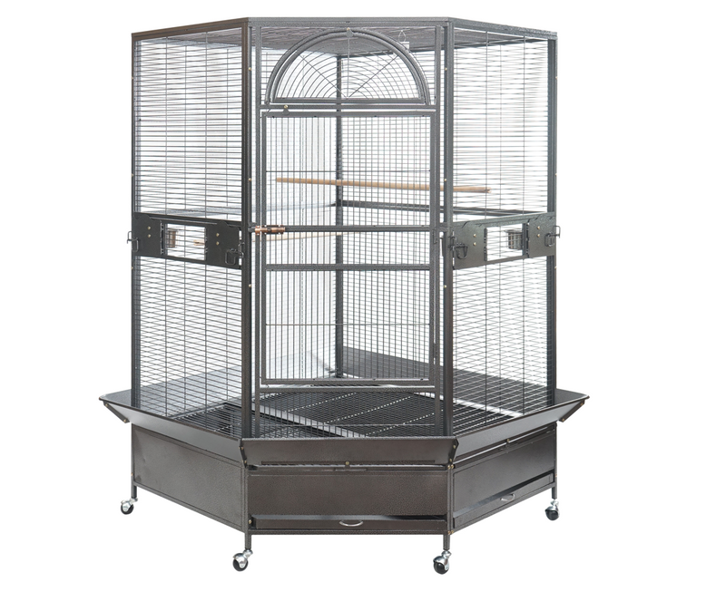 YES4PETS 185cm XXL Corner Bird Cage