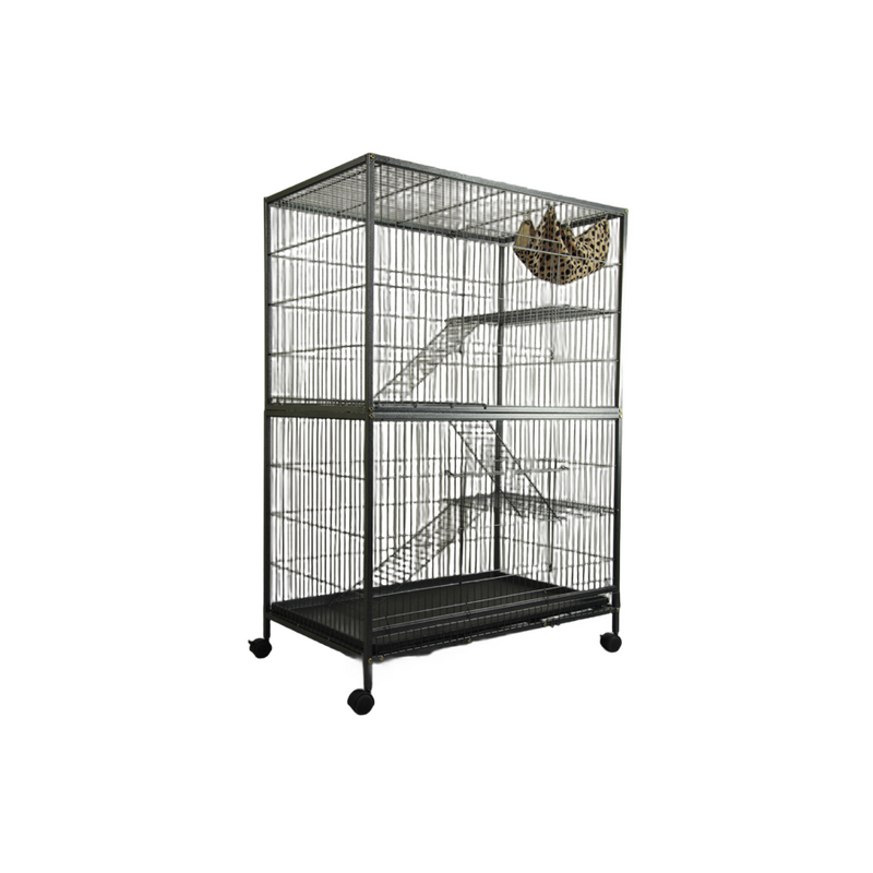 YES4PETS 140cm 4-Level Pet Cage