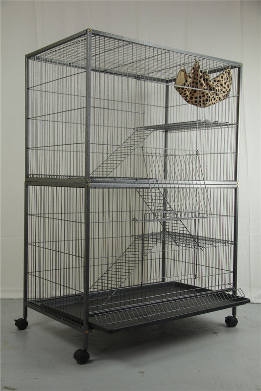 YES4PETS 140cm 4-Level Pet Cage