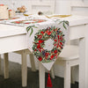 Christmas Table Runner thickened knitted Dining Tablecloth