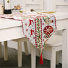 Christmas Table Runner thickened knitted Dining Tablecloth