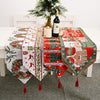 Christmas Table Runner thickened knitted Dining Tablecloth