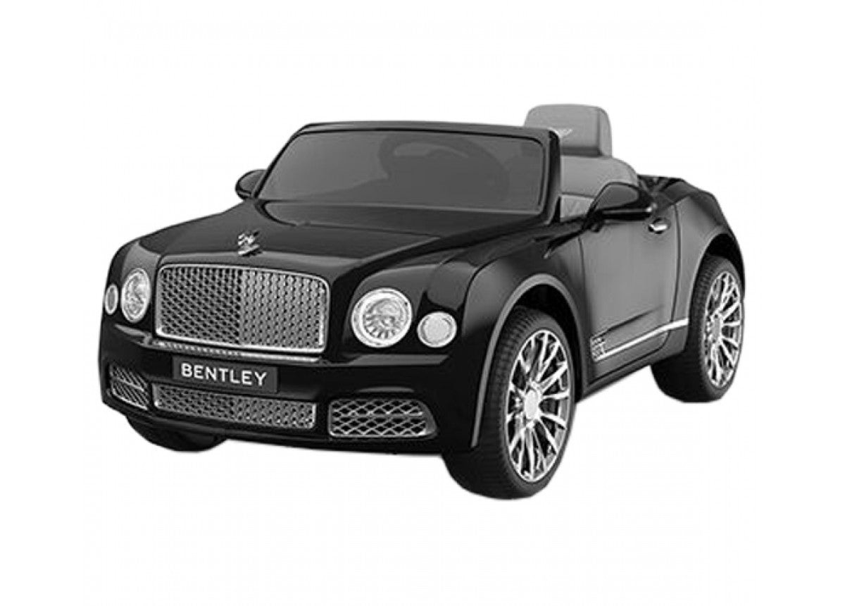 Bentley Mulsanne Kids Electric Ride-On Car – 12V (Black)