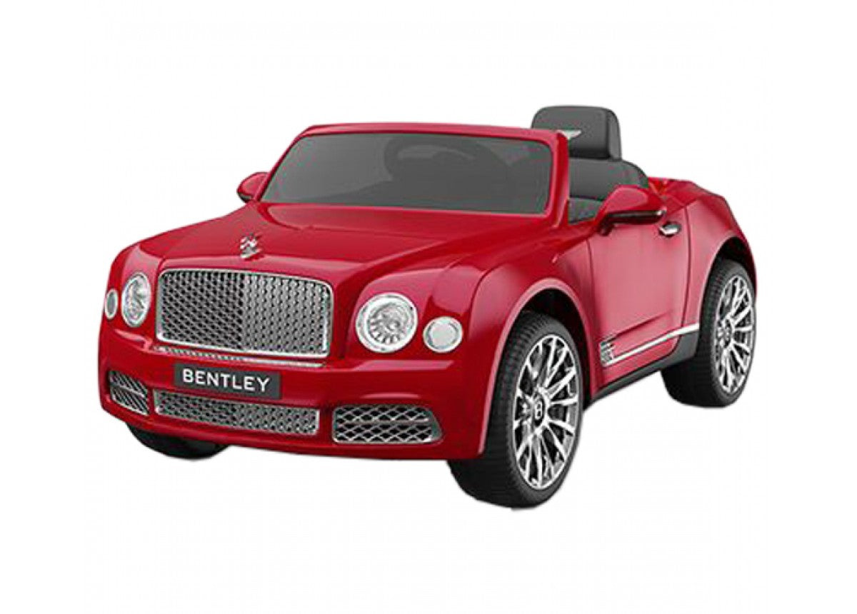 Bentley Mulsanne Kids Electric Ride-On Car – 12V (Red)