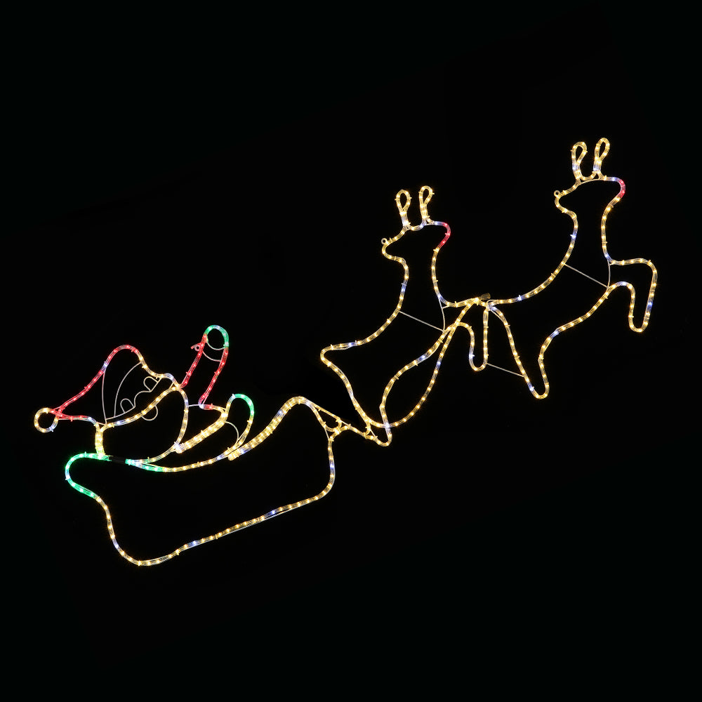 LED Reindeer & Sleigh Rope Light β Twinkle