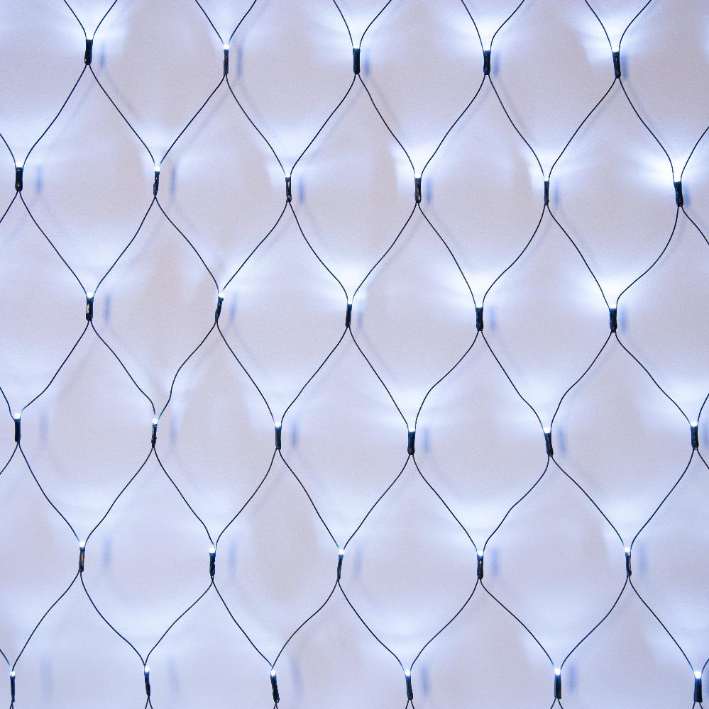 360 LED Net Lights β Cool White