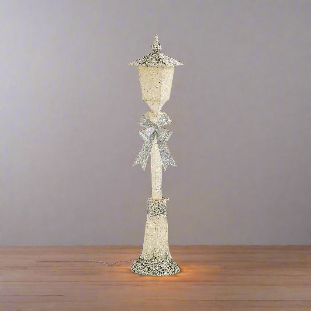 LED Glitter Street Lamp 120cm β Silver