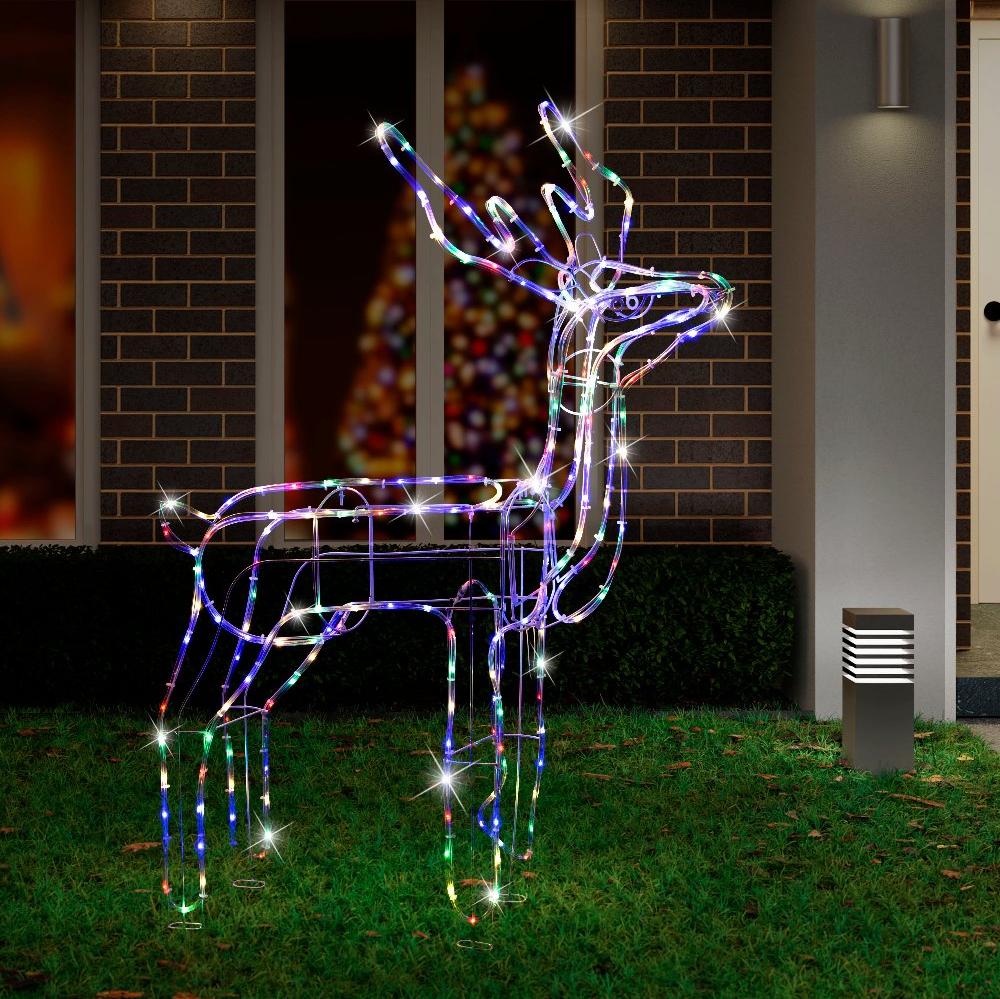 110cm LED Twinkling Reindeer β Multicolour