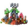 150PCS Magnetic Blocks Dark Castle Set