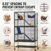 64.6" 4-Tier Metal Small Animal Cage
