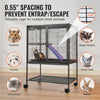 34" 2-Tier Metal Small Animal Cage