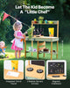 Wooden Mud Kitchen Playset for Kids