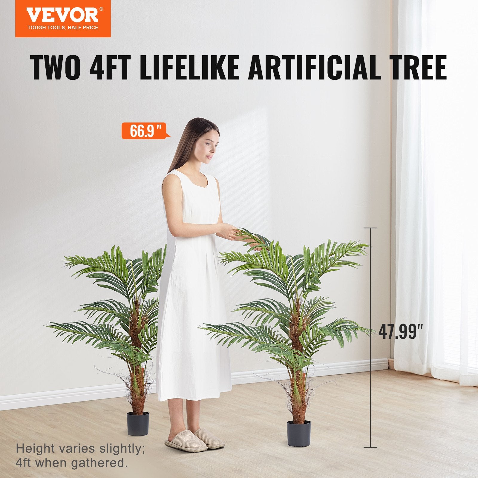 VEVOR Artificial Palm Tree 1219mm