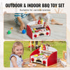 26PCS Kids Wooden B.B.Q Playset