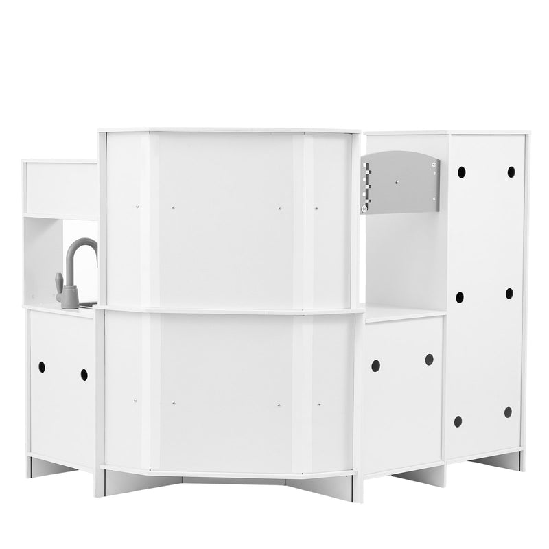 Kids Kitchen Playset 24PCS – White