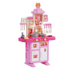 Kids Kitchen Playset 48PCS – Pink