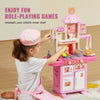 Kids Kitchen Playset 48PCS – Pink