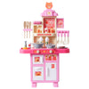 Kids Kitchen Playset 48PCS – Pink