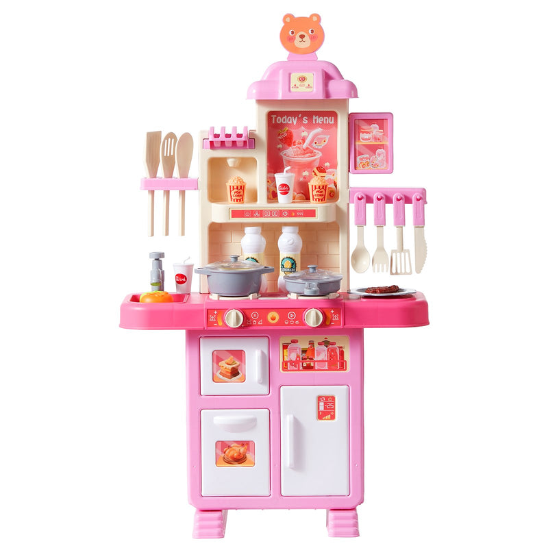 Kids Kitchen Playset 48PCS – Pink