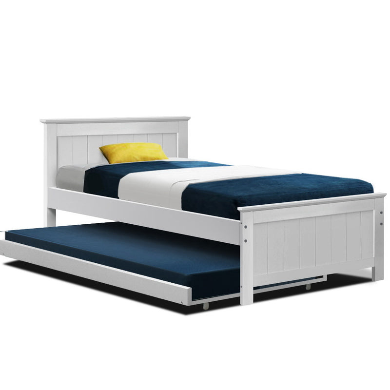 ELVIS Wooden Trundle Daybed – King Single