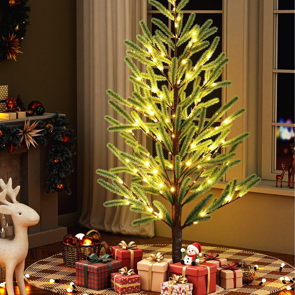 1.8M Pre-lit LED Christmas Tree 8 Modes
