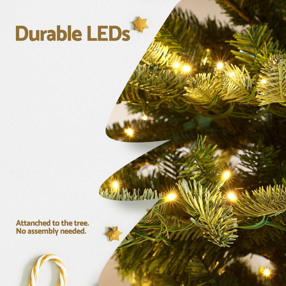 Jingle Jollys 2.1 m LED Sparse Christmas Tree – 860 Tips