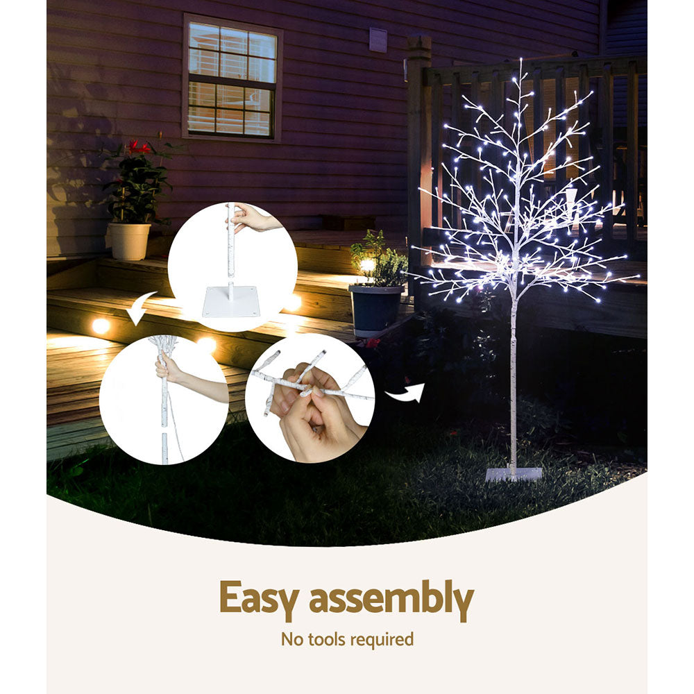 1.5M Christmas Tree 304 LED Solar