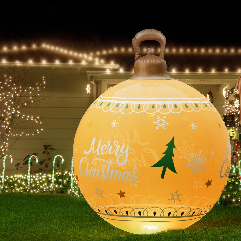 Christmas Inflatable Ball 60cm Led Illuminated