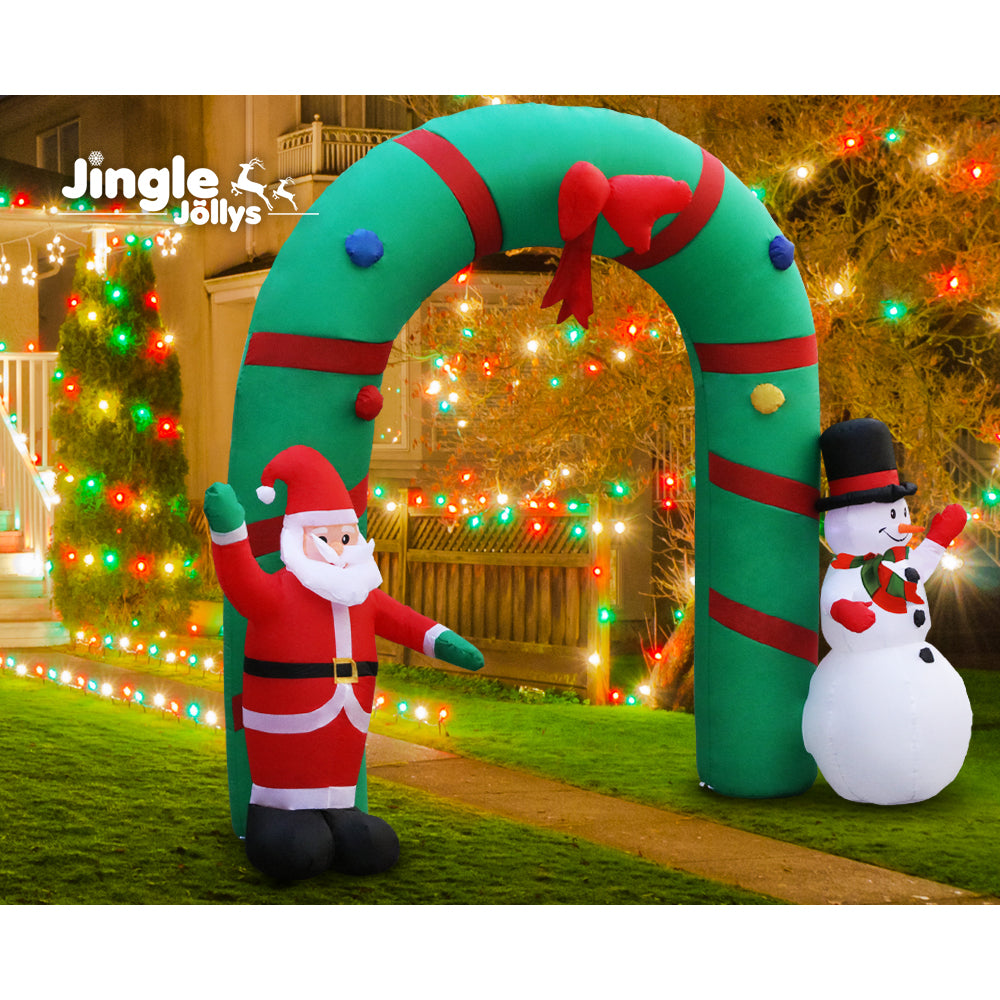 Christmas Inflatable Archway 2.8M LED