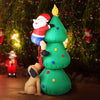 Inflatable Santa Tree 1.8M Illuminated