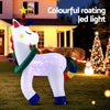 Festive Inflatable Unicorn – 1.8M