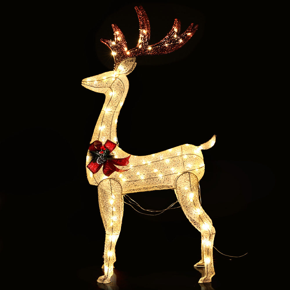1.5M Christmas Lights Reindeer 100 LED