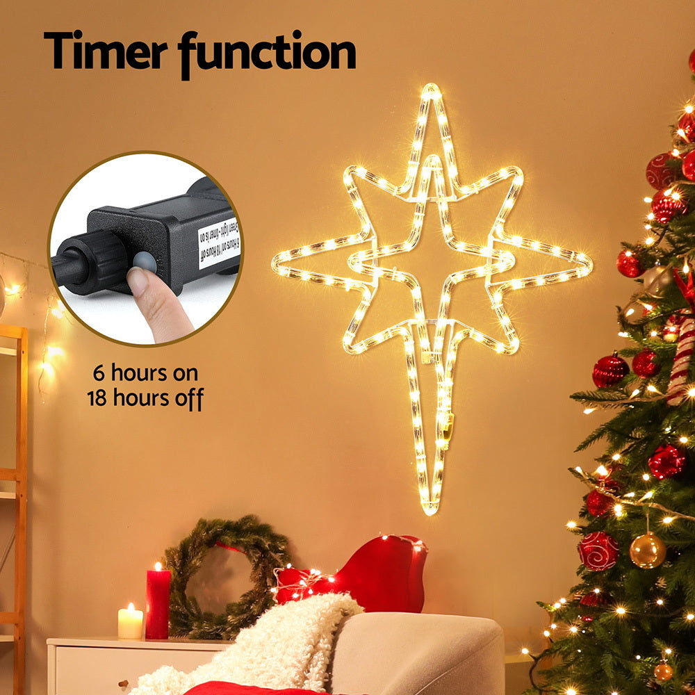 57cm Bethlehem Star Christmas Lights 90 LED
