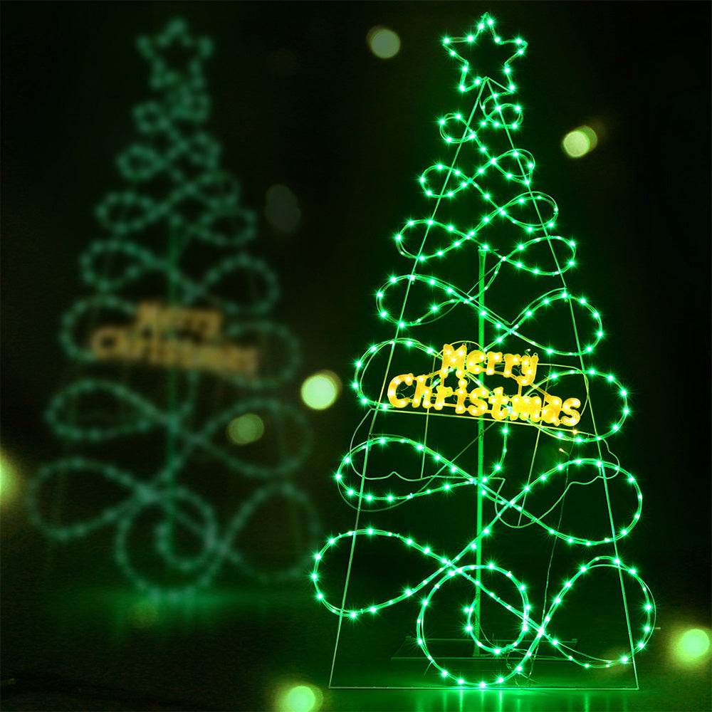1.7M Christmas Tree 230 LED RGB Motif Lights