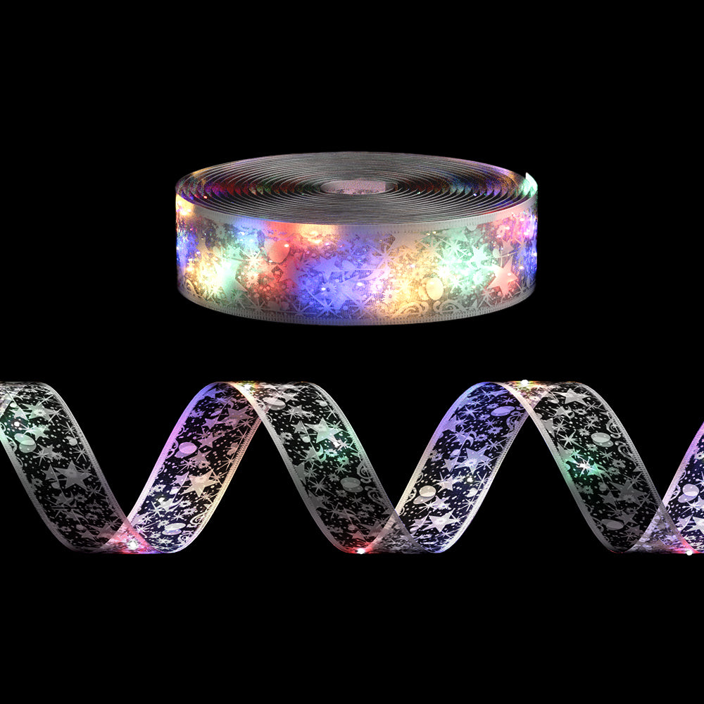 20M Christmas Lights Ribbon Fairy Light 200 LED Colored