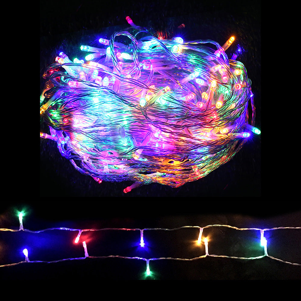 100M Christmas Lights String Fairy Light 500 LED Colourful