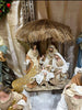 40cm Holy Family & Angel Nativity Scene