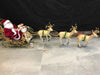 Santa Claus Sleigh with Reindeer – 95cm