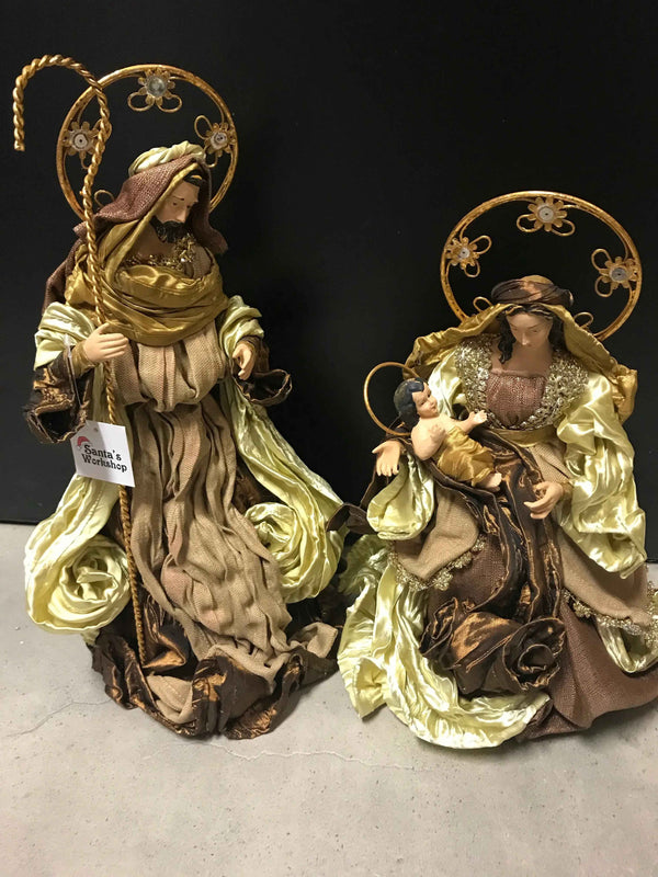 PRE-ORDER 38cm Holy Family Christmas Statue