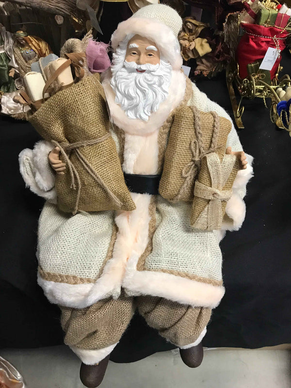 Shelf Sitting Santa Claus – 50cm